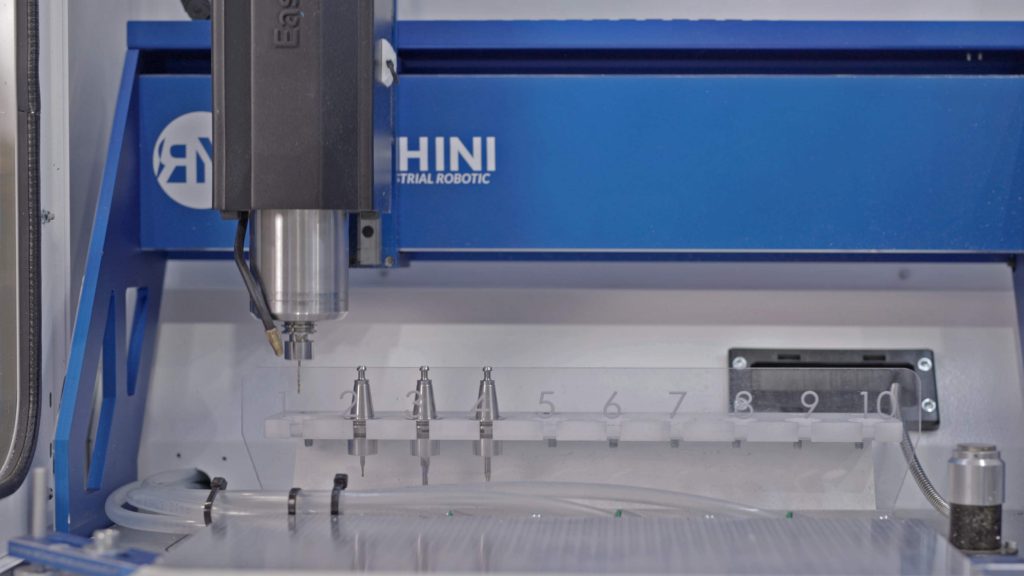 EasyStep - Tischfräse - Automatic Tool Changer - CNC Benchtop milling machine CNC Ronchini Milling Technologies