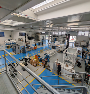 Area produzione - RM technology Center - Ronchini Milling Technologies